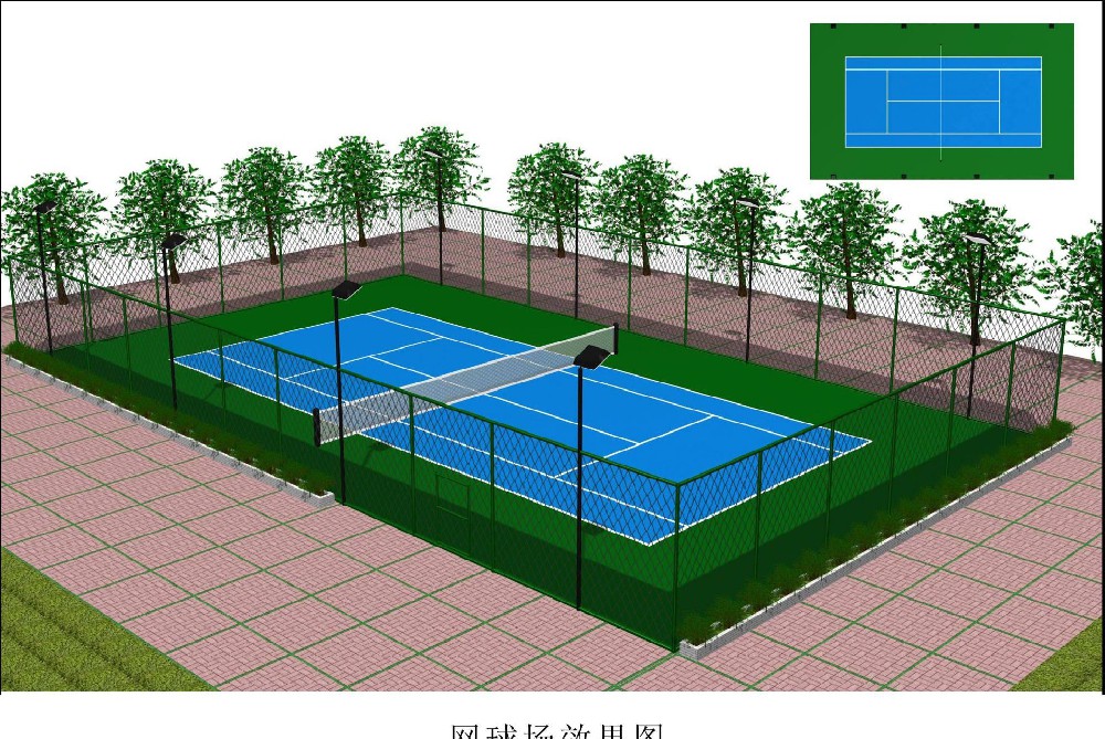 網(wǎng)球場(chǎng)地用什么材料較好